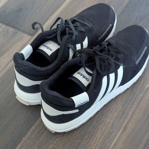 Black And White Adidas